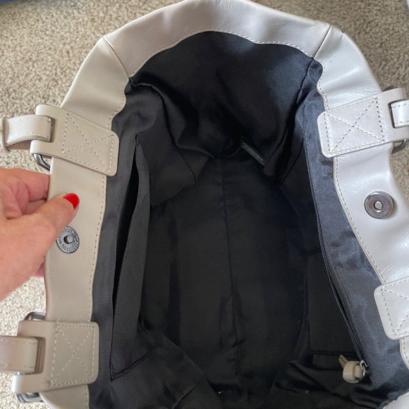 NWT Botkier light grey leather Bedford Tote - Picture 7 of 9